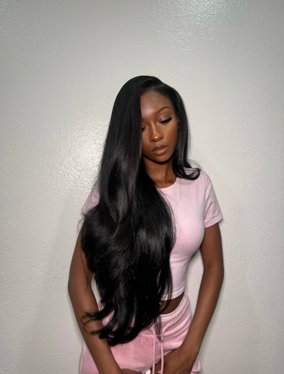Raw hair collection