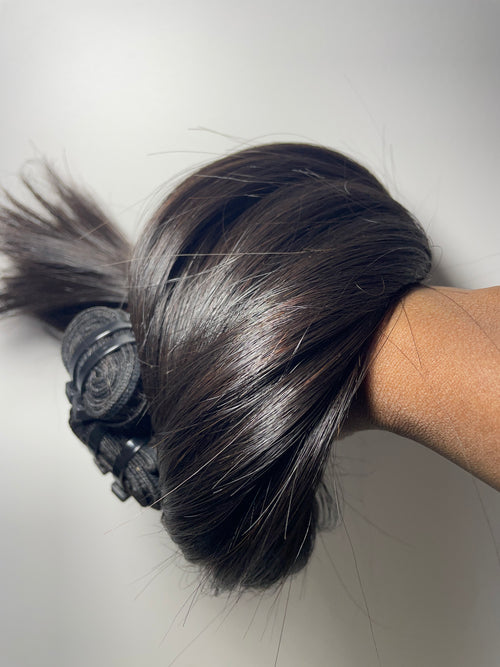 Laos raw hair Morgan Ariaa