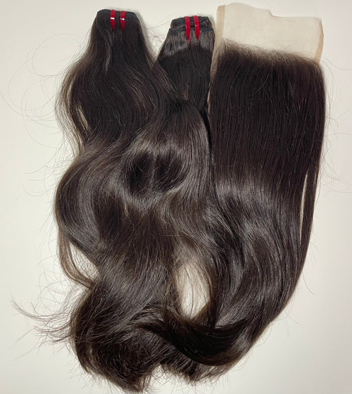 LOT 2: Cheveux cambodgien Morgan Ariaa