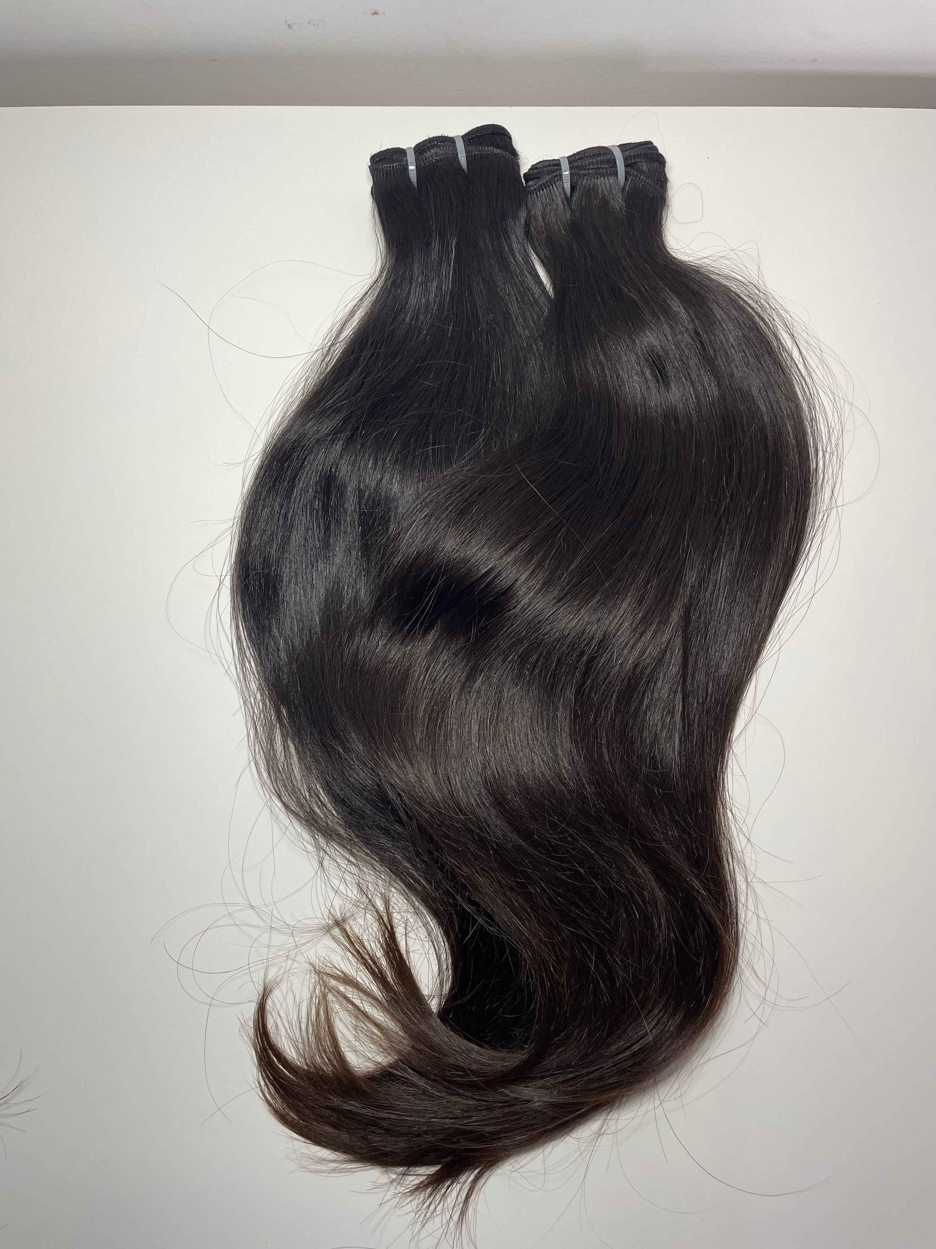 LOT 8: Cheveux indien lisse Morgan Ariaa