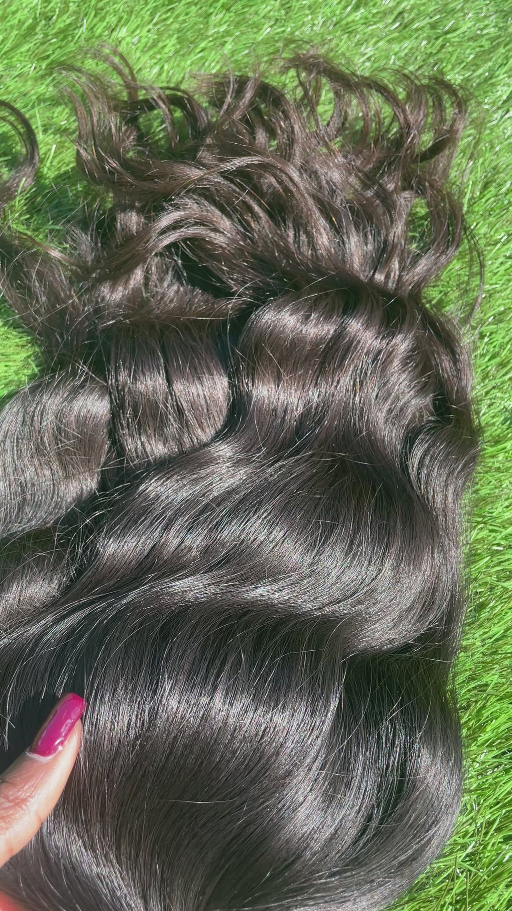 RAW Inde hair wavy