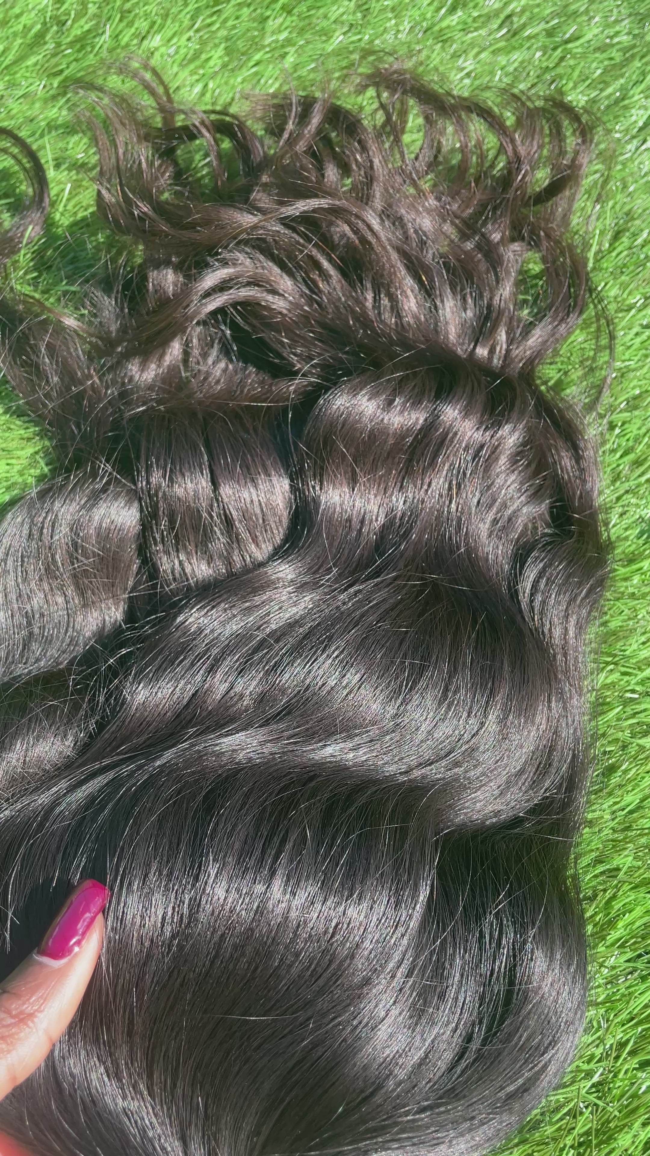 RAW Inde hair wavy