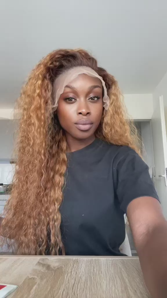 Ginger curly